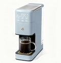 Beautiful Perfect Grind Programmable Single Serve Coffee Maker with Touch Display and Integrated Burr Grinder, Auto Coffee Strength Selection, 64oz Water Reservoir (Cornflower Blue)