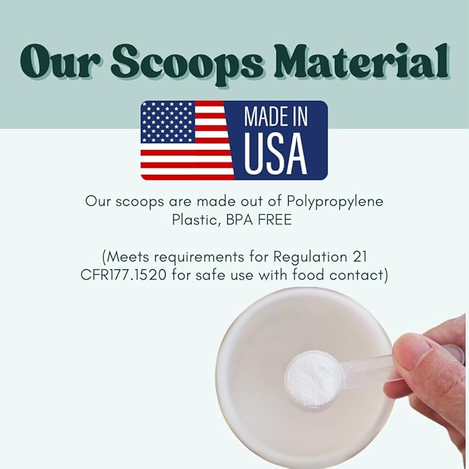 148 mL (148 CC | 5 Oz.) Long Handle Scoop for Measuring Coffee, Pet Food, Grains, Protein, Spices and Other Dry Goods (Pack of 100)