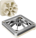 Fruit Chopper Replacement Blade & Push Block for Vegetable Chopper Dicers – Ultra Sharp Stainless Steel Apple Cutter, Easy to Install & Clean, Ideal for Home and Commercial Kitchens