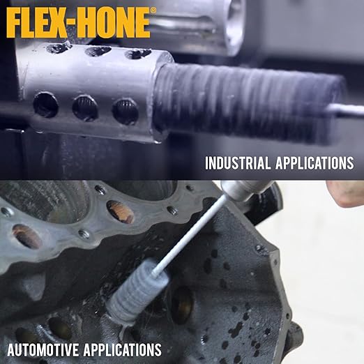 Brush Research BC11820 FLEX-HONE®, 1-1/8" (28.6mm) Diameter, 20 Grit, Silicon Carbide, for Mild Steel, Stainless Steel, Cast Iron and Softer Ferrous Materials