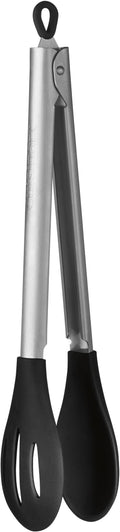 Cuisinart CTG-00-RTNG Scoop & Strain Tongs, Silver
