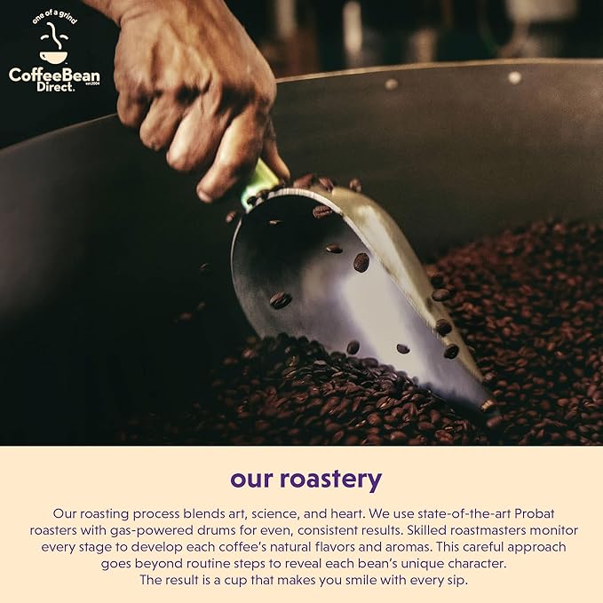 Coffee Bean Direct Indian Monsooned Malabar, Whole Bean Coffee, Arabica Coffee, Light Roast, 5 Pound Bag (Pack of 1)