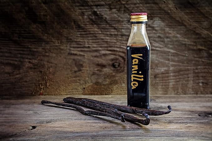 25 Vanilla Beans - Whole Extract Grade B Pods for Baking, Homemade Extract, Brewing, Coffee, Cooking - Tahitian