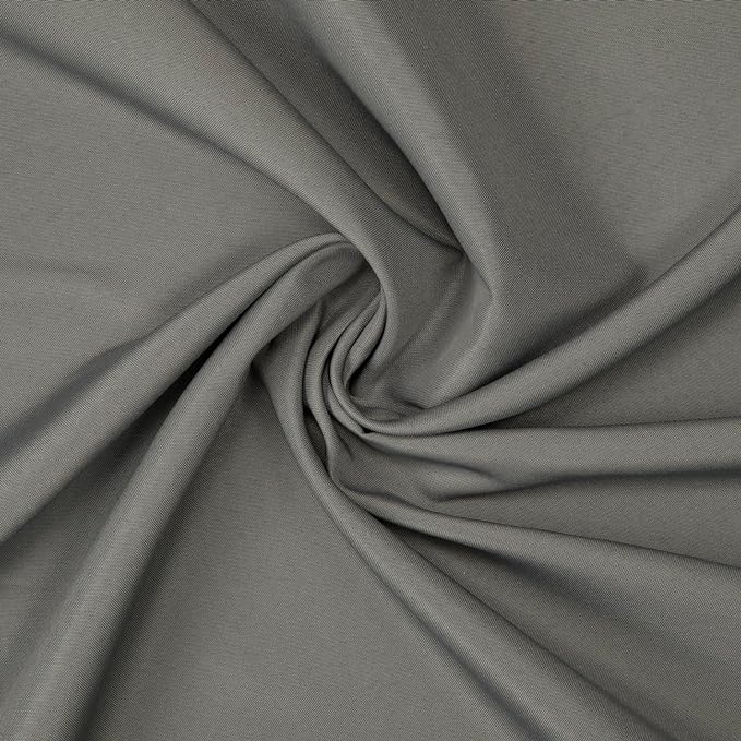 Gee Di Moda Rectangle Tablecloth - 90 x 156 Inch Charcoal Table Cloth for 8 Foot Table with Floor-Length Drop - Heavy Duty Washable Fabric - 8 Ft Buffet Table, Holiday Party, Wedding & Baby Shower